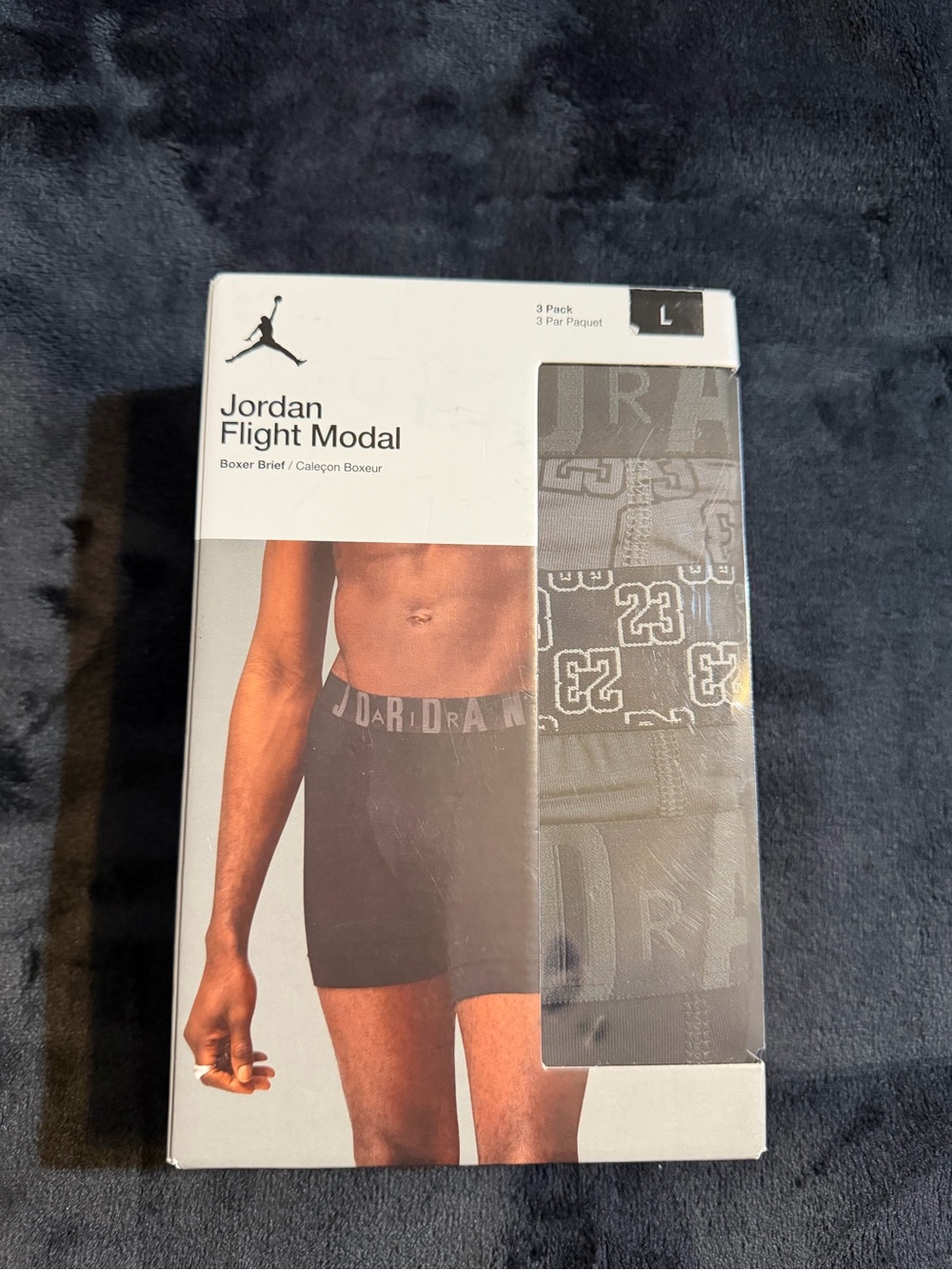 Jordan Flight Modal Men's Boxer Briefs - Black (3 Pack)Size L/G🏀